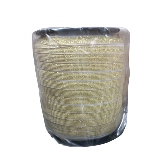 Çamaşır Lastiği Düz 1 cm  75 Metre 1 Top Gold