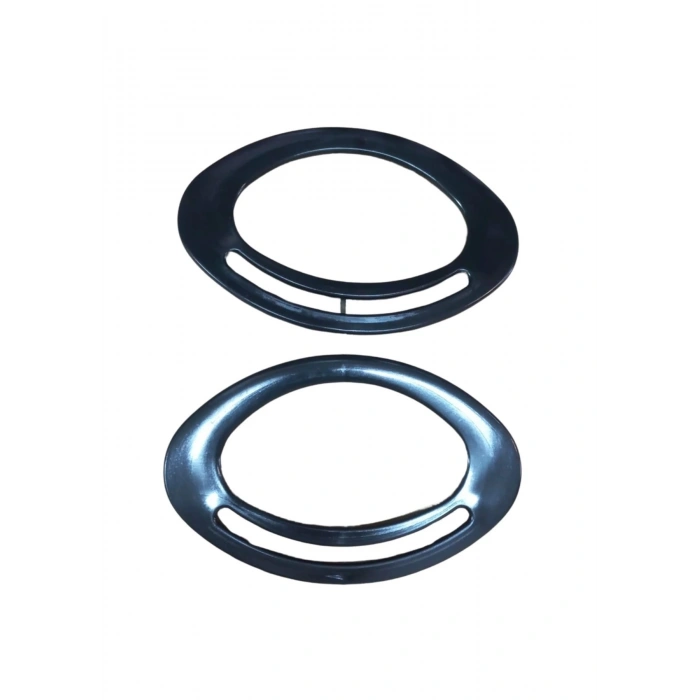 Çanta Sapı Oval Siyah 18 cm