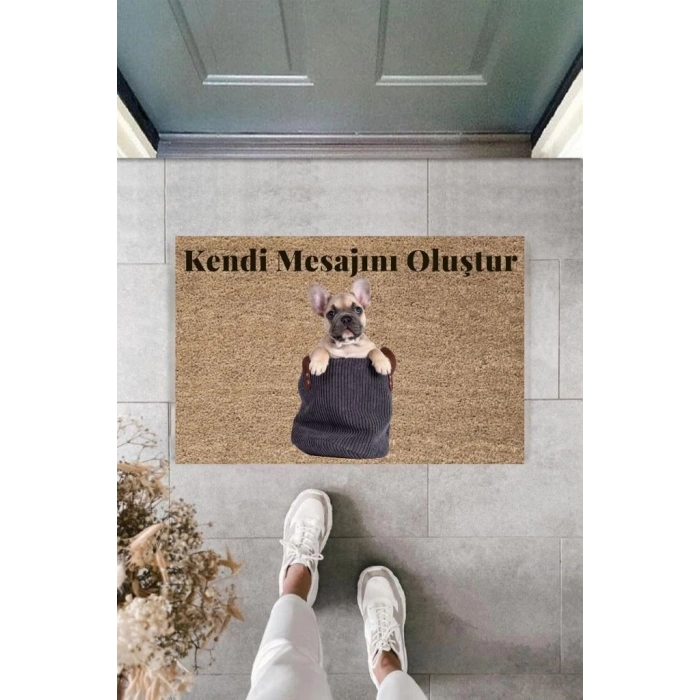 Dijital Baskı Kişiye Özel İç Kapı Dekorasyon Paspas  PS11216