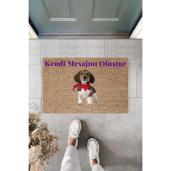 Dijital Baskı Kişiye Özel İç Kapı Dekorasyon Paspas  PS11229