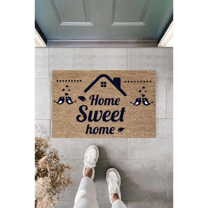 Dijital Baskı Kişiye Özel İç Kapı Dekorasyon Paspas  PS11262