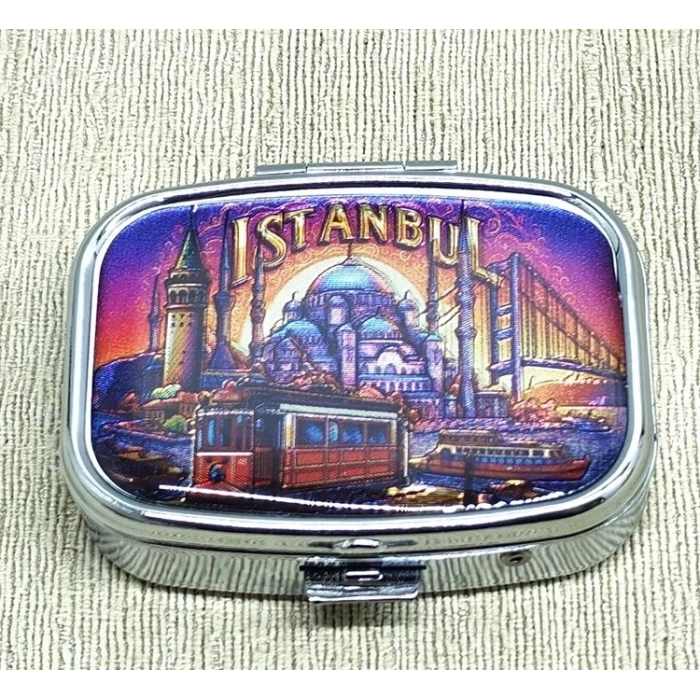İstanbul Temalı İlaç Kutusu Alk4369