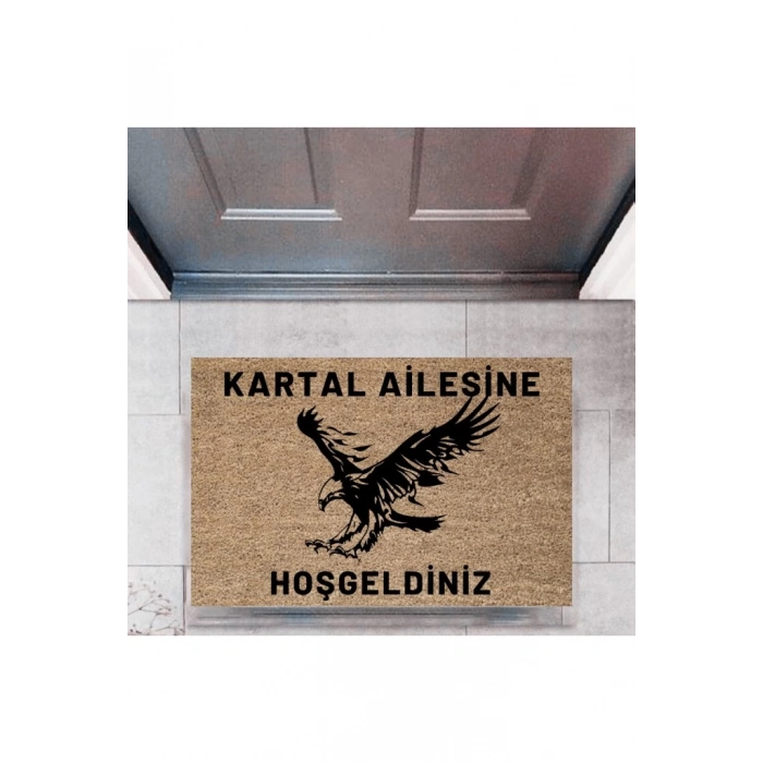 Kapı Önü Paspası Dekoratif Dijital Baskı Kişiye Özel P-2444