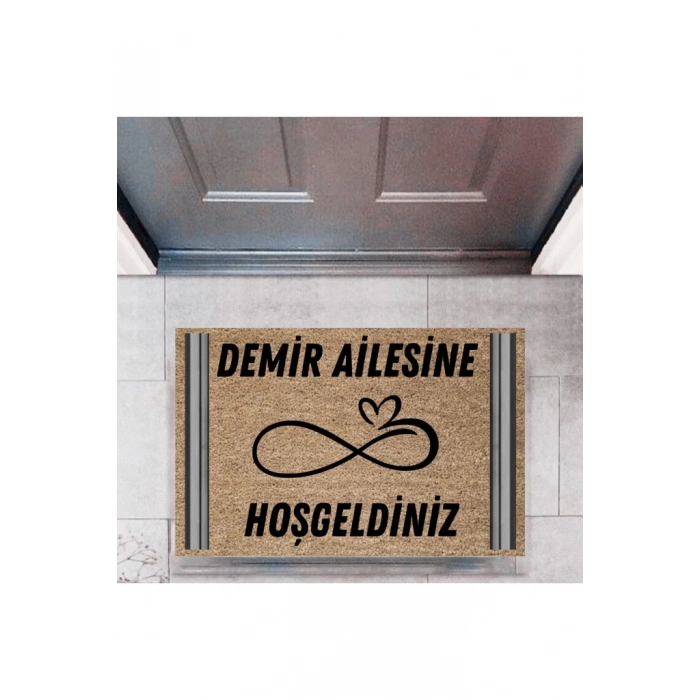 Kapı Önü Paspası Dekoratif Dijital Baskı Kişiye Özel P-2501