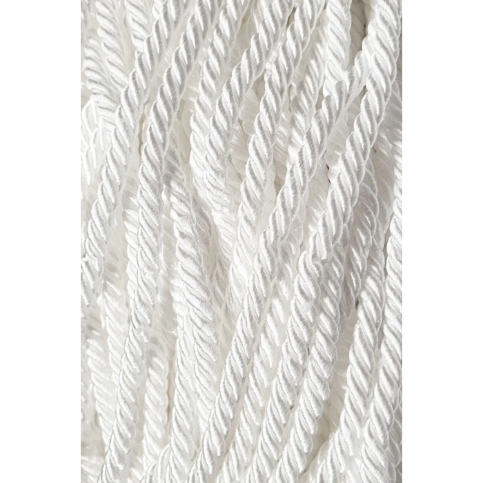 Kordon İp 5 mm Beyaz