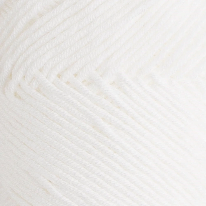 La Mia Baby Cotton Beyaz El Örgü İpi - L001 - 33628