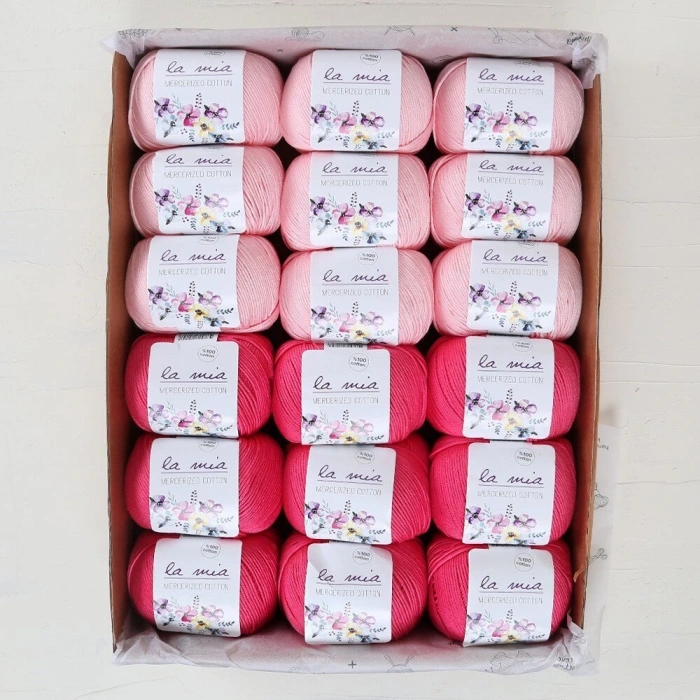 La Mia Mercerized Cotton Kuvars Seti