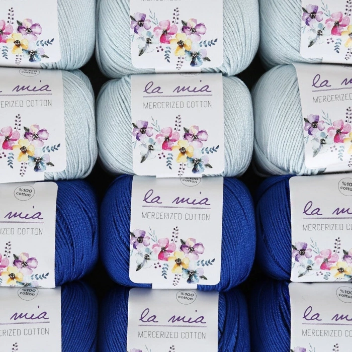 La Mia Mercerized Cotton Safir Seti