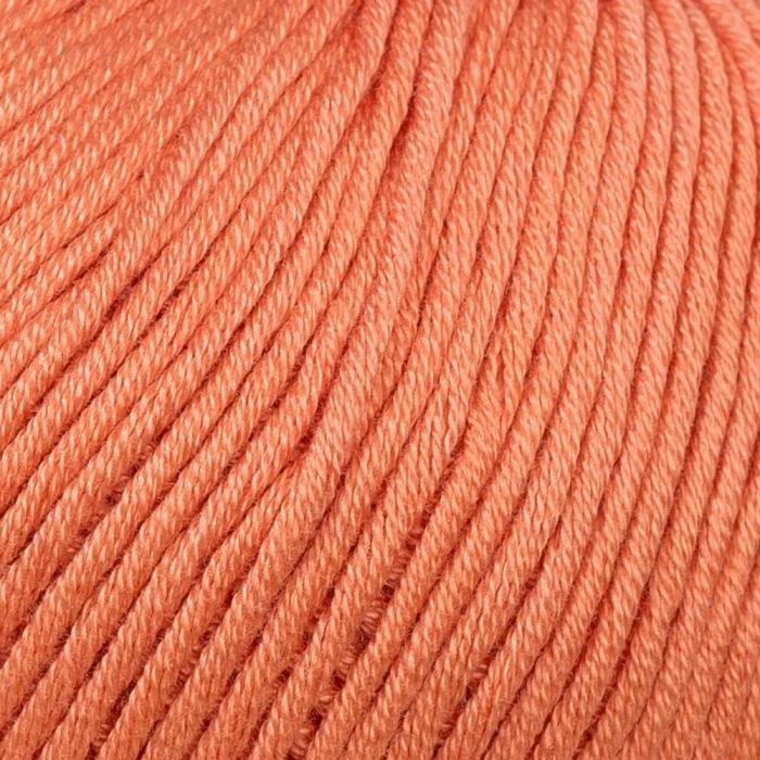 La Mia Mercerized Cotton Turuncu El Örgü İpi - 201 - 33581