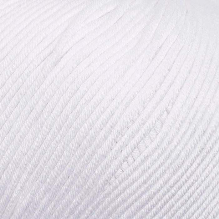 La Mia XL Mercerized Beyaz El Örgü İpi - 2 - 33759