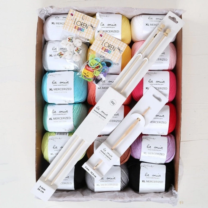 La Mia XL Mercerized Cotton Ve Pony Flair Seti