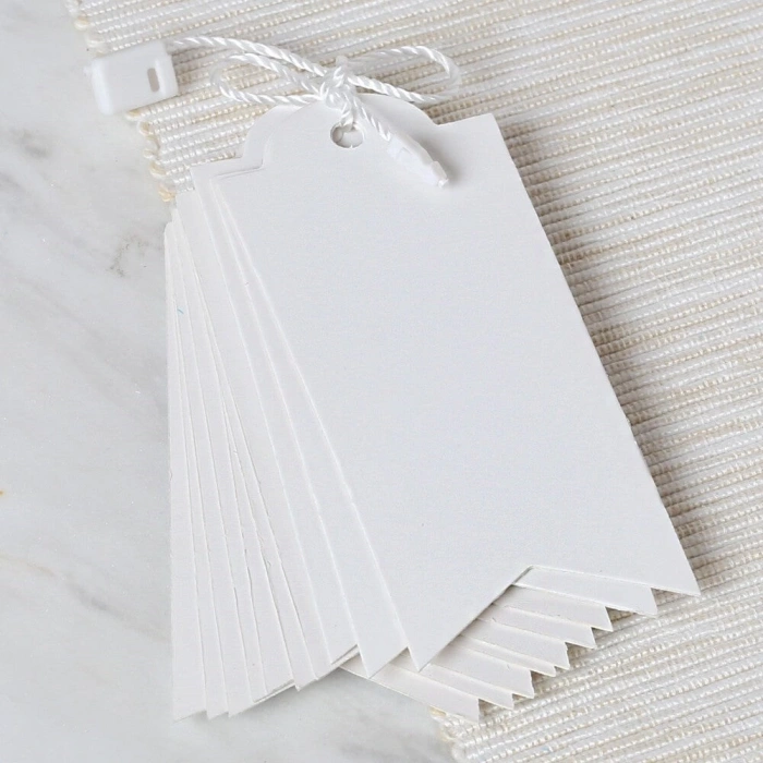 Loren 10lu Flama Beyaz Etiket ve Klipsli Etiket İ