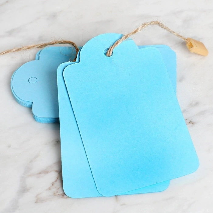 Loren 10lu Mavi Etiket ve Klipsli Etiket İpi