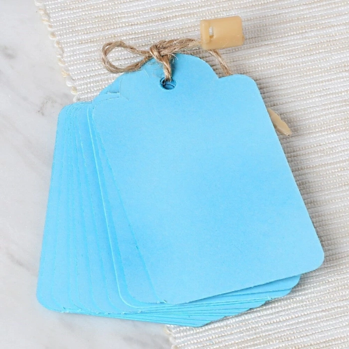 Loren 10lu Mavi Etiket ve Klipsli Etiket İpi