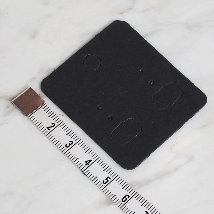 Loren 25li Siyah Takı Küpe Kartı