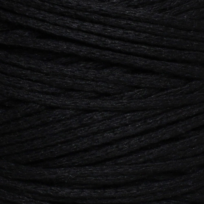 Loren Cotton Macrame Siyah - R004 - 34359