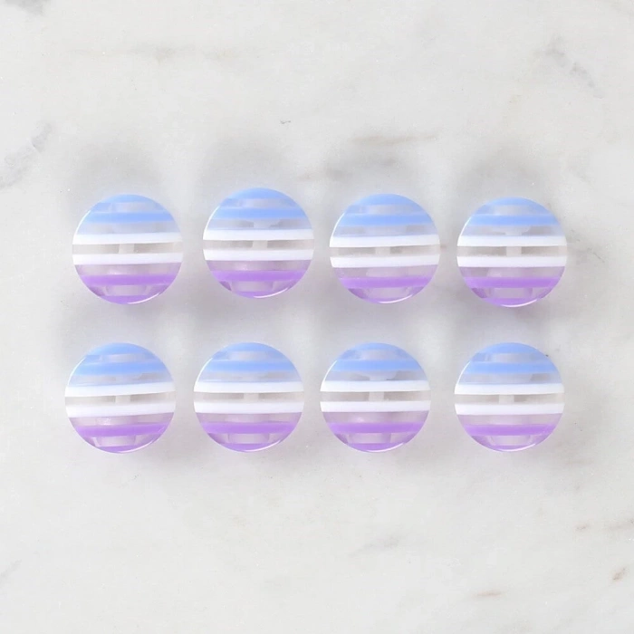 Loren Crafts 8li Desenli Düğme - 1092