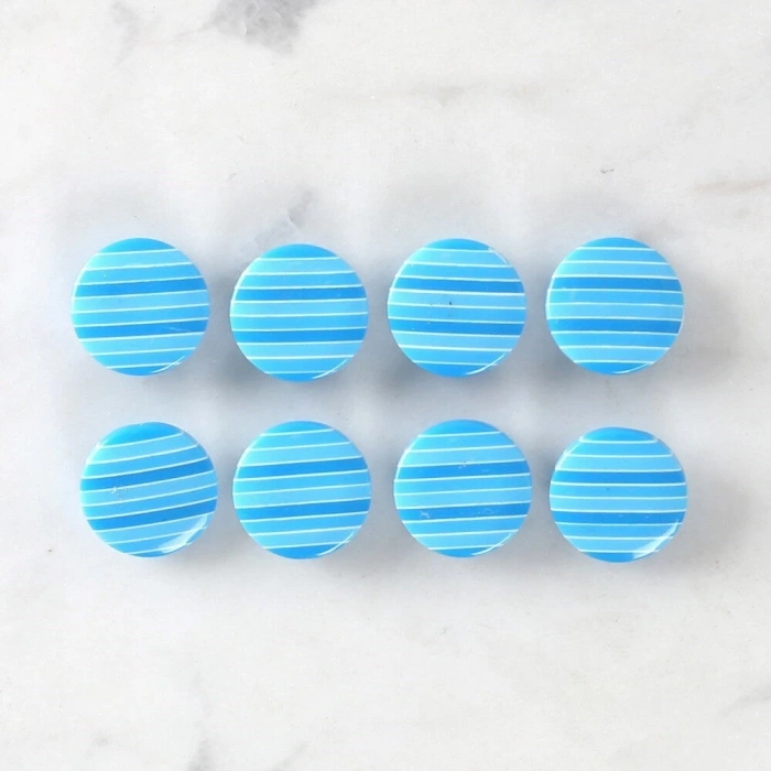 Loren Crafts 8li Desenli Düğme - 1099