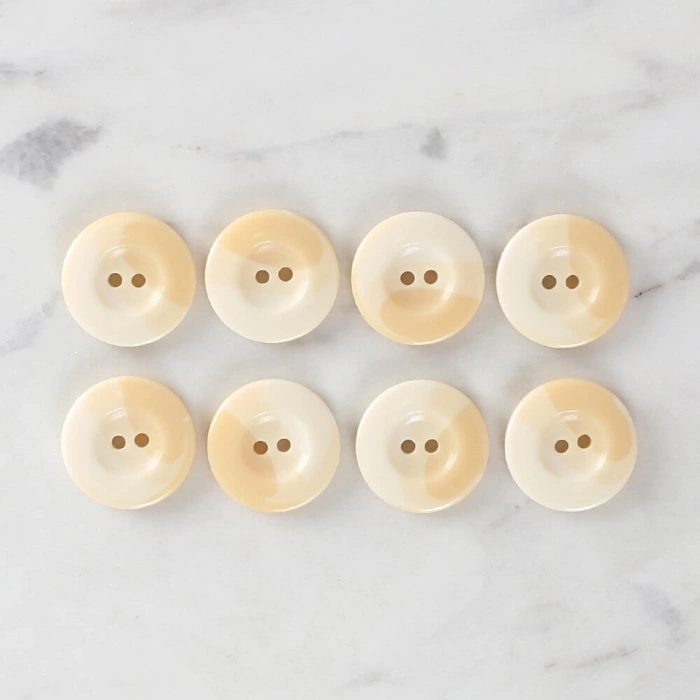 Loren Crafts 8li Düğme Krem - 1142