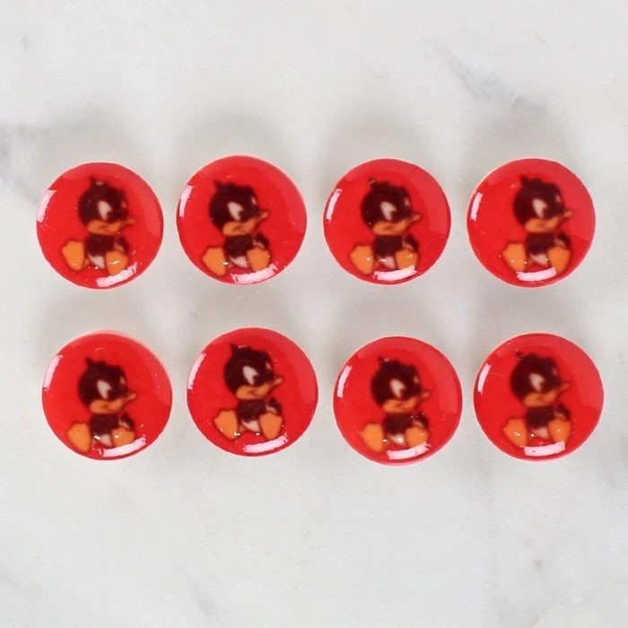 Loren Crafts 8li Ördek Düğme - 1207