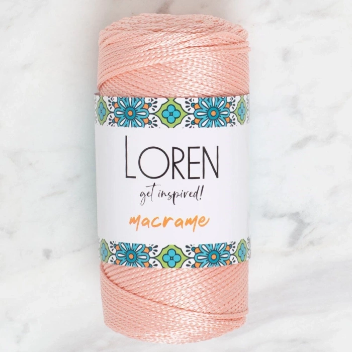 Loren Macrame Açık Yavruağzı El Örgü İpi - RM 070 - 34342