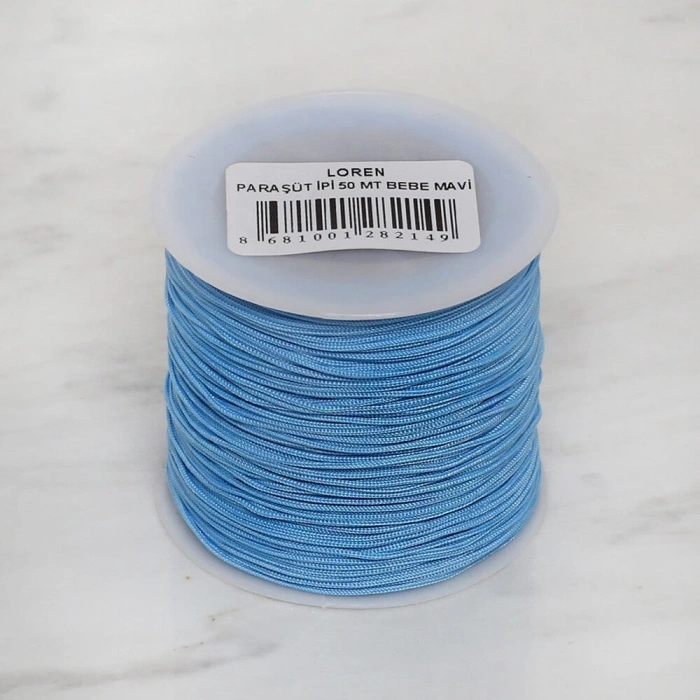 Loren Paraşüt İpi 100 mt Bebe Mavi