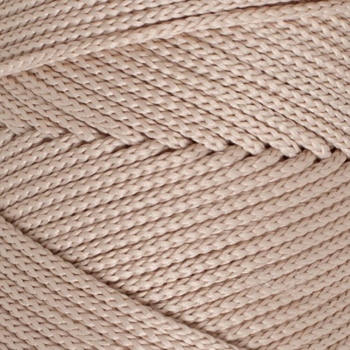 Loren Polyester Soft Macrame Taş Rengi El Örgü İpi - LM005 - 34428