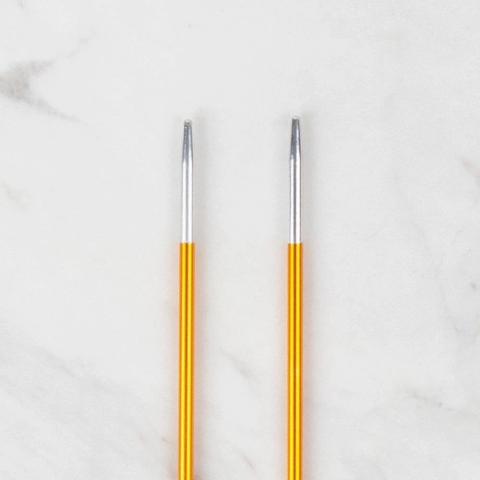 Loren Rythm 2,5mm Sarı Renkli Metal Örgü Şişi