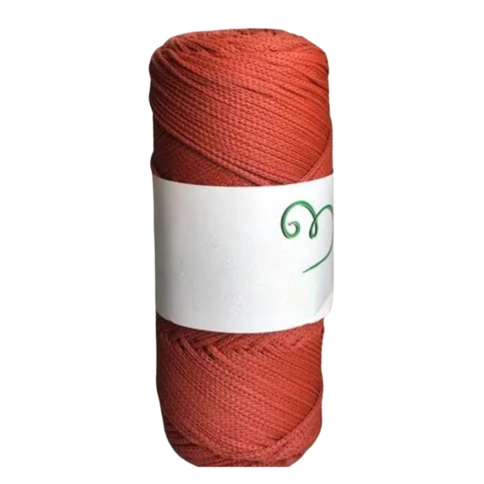 Makrome İpi 3mm Polyester  Kiremit