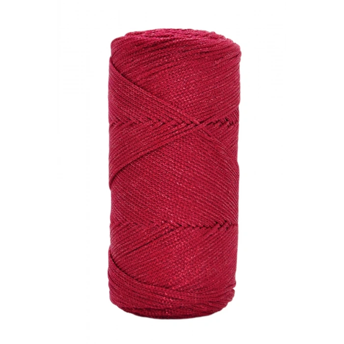 Makrome İpi 3mm Polyester Kırmızı
