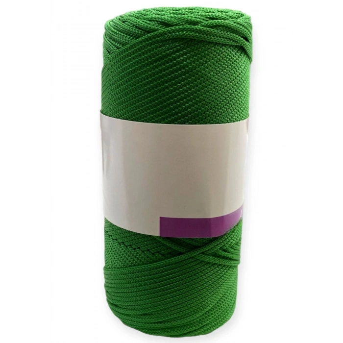 Makrome İpi 3mm Polyester  Yeşil