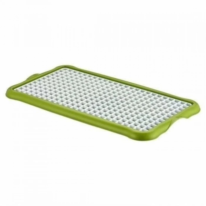 Pratik Lavabo Tezgah Üstü Bulaşık Kurutmalığı Süzmatik 22x40 cm