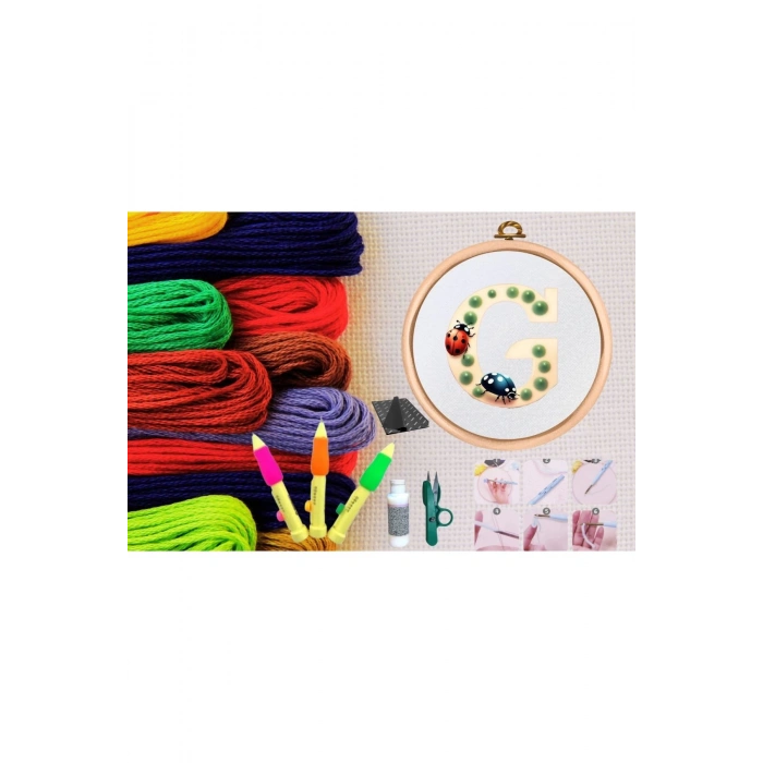 Punch Seti Nakış Seti Kasnaklı Kendin Yap Seti Seri 69