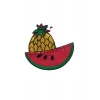 Aplike Ütü İle Yapışan Karpuz-Ananas Desen