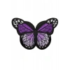 Aplike Ütü İle Yapışan Kelebek Mor Arma 7x5 cm