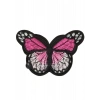 Aplike Ütü İle Yapışan Kelebek Pembe Arma 7x5 cm