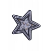 Aplike Ütü İle Yapışan Taşlı Yıldız Arma 5 cm