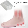 BUFFER® 10 adet Ayakkabı Boy Uzatıcı Anatomik Ortapedik Silikon Tabanlık