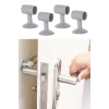 BUFFER® 4 Adet Çok Amaçlı Vakumlu Kapı Stoperi,Kablo Organizeri,Telefon Sabitleyici