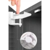 BUFFER® Bebek Çocuk Güvenliği Korumalı Yapışkan Çekmece ve Dolap İçin Tutucu Gizli Güvenlik Kilidi