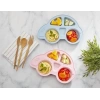 BUFFER® Bebekler İçin Araba Şeklinde Sevimli Mama Tabağı Çocuk Tabldot