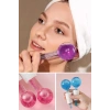 BUFFER® Buz Küre Yüz ve Göz Soğuk Masaj ve Terapi Topu Leke Önleyici Cilt Bakımı Göz Altı Terapi Topları