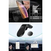 BUFFER ® Havalanndırma Izgarasına Takılabilen Mandallı Mıknatıslı Oto Araç Içi Manyetik Telefon Tutucu