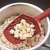 BUFFER® Isıya Dayanıklı Plastik Süzgeçli Kızartma ve Sebze Haşlama Kepçesi