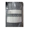 Çamaşır Lastiği Dantelli 1 cm 1 Metre Gri