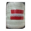 Çamaşır Lastiği Dantelli 1 cm 75 Metre 1 Top Kırık Beyaz