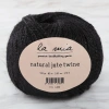 La Mia Natural Jute Twine 100 gr Siyah Jüt İp - L213 - 34104