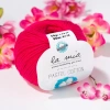 La Mia Pastel Cotton Fuşya El Örgü İpi - L058 - 33613