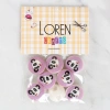 Loren Crafts 8li Panda Düğme - 1055