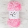 Loren Furry Pembe El Örgü İpi - RF014 - 34049